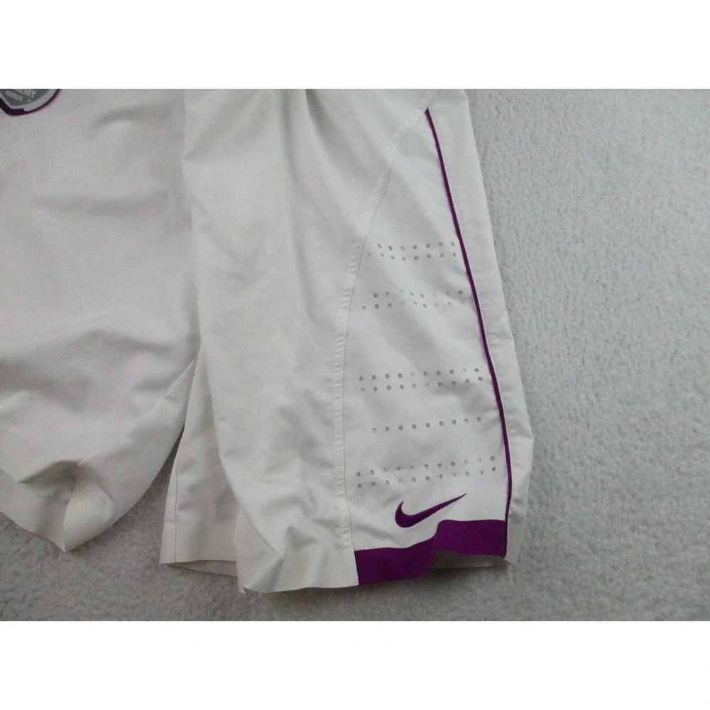 Nike Lebron James Skills Academy Shorts Mens‎ 38 White Akron OH Basketball USA